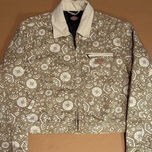 Dickies Women Floral Canvas Jacket Size S/P